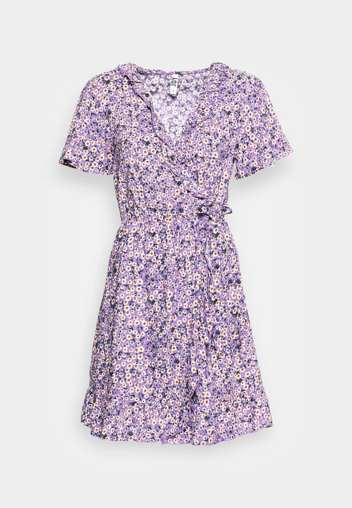 JDYSTARR LIFE WRAP DRESS - Robe De Jour - Chalk Violet 6 JDYSTARR LIFE WRAP DRESS - Robe De Jour - Chalk Violet – Image 4