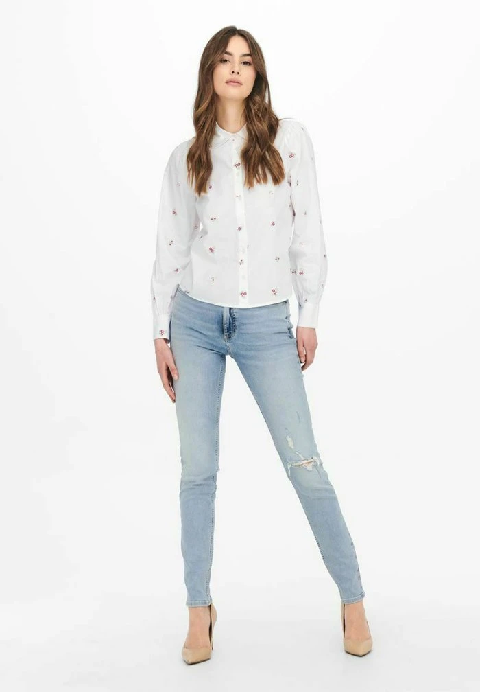 JDY BESTICKTE - Chemisier - Cloud Dancer 4 JDY BESTICKTE - Chemisier - Cloud Dancer – Image 2