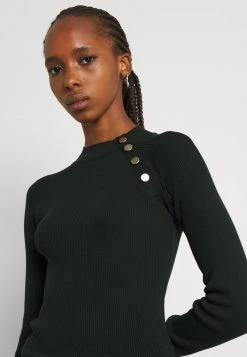 JDYPLUM BUTTON - Pullover - Scarab -Promos JDY Boutique ebae032ed61f45fbab258f98942b9f88