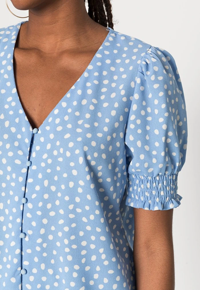 JDYJULIA SMOCK - Blouse - Della Robbia Blue/cloud Dancer 7 JDYJULIA SMOCK - Blouse - Della Robbia Blue/cloud Dancer – Image 5