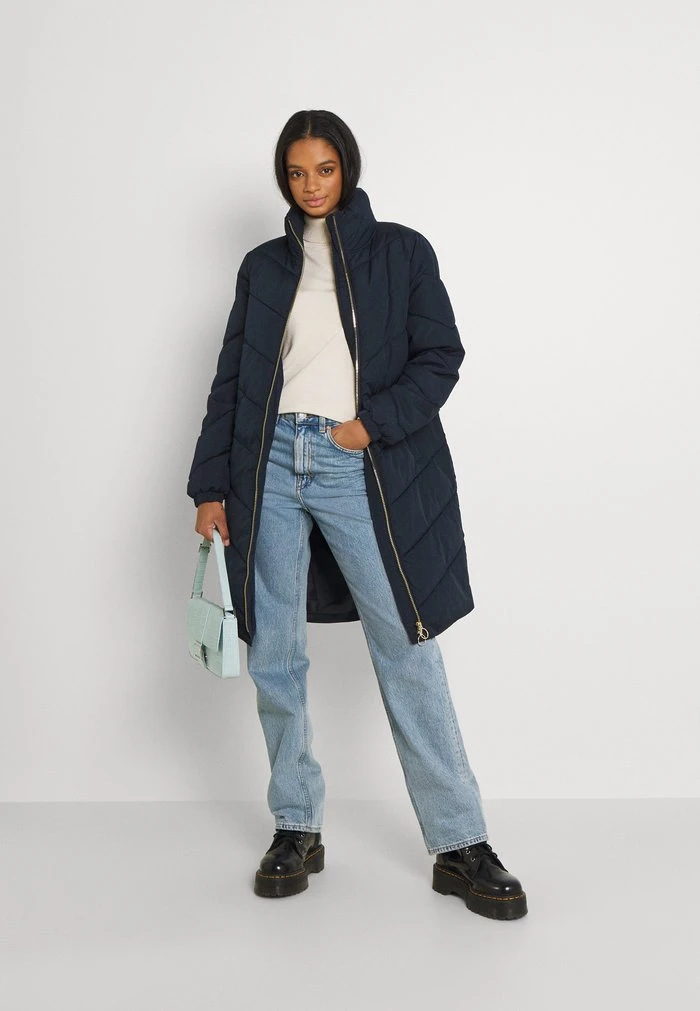 JDYFINNO LONG PADDED JACKET - Veste D'hiver - Sky Captain 4 JDYFINNO LONG PADDED JACKET - Veste D'hiver - Sky Captain – Image 2