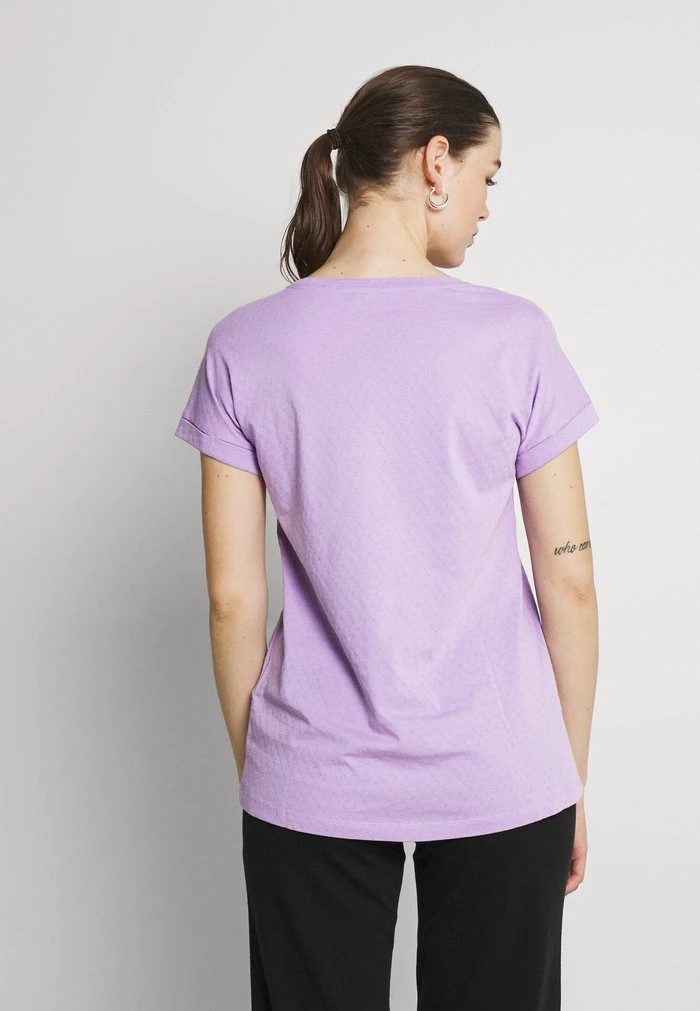 JDYPASTEL LIFE 2 PACK - T-shirt Imprimé - Cloud Dancer/viola 6 JDYPASTEL LIFE 2 PACK - T-shirt Imprimé - Cloud Dancer/viola – Image 4