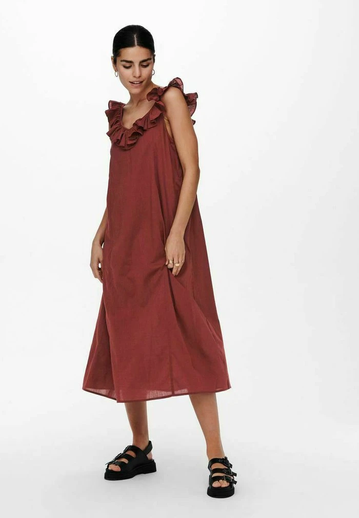 JDY Robe De Jour - Henna 4 JDY Robe De Jour - Henna – Image 2