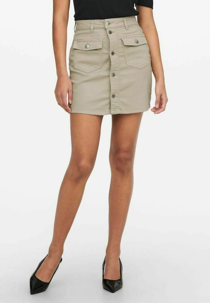 JDY DETAILREICHER BETONTER - Jupe En Jean - Chateau Gray 3 JDY DETAILREICHER BETONTER - Jupe En Jean - Chateau Gray