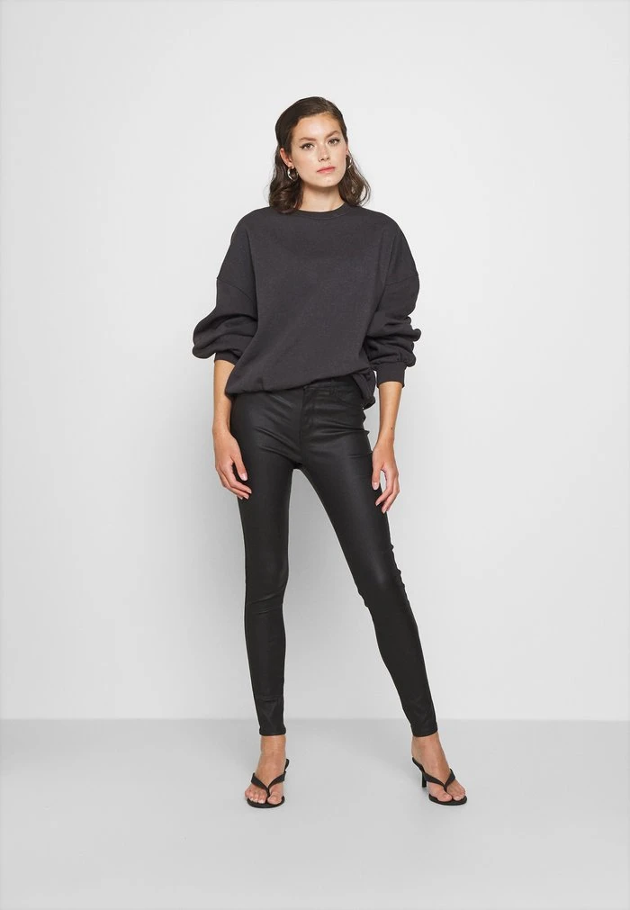 JDYNEWTHUNDER HIGH - Pantalon Classique - Black 4 JDYNEWTHUNDER HIGH - Pantalon Classique - Black – Image 2