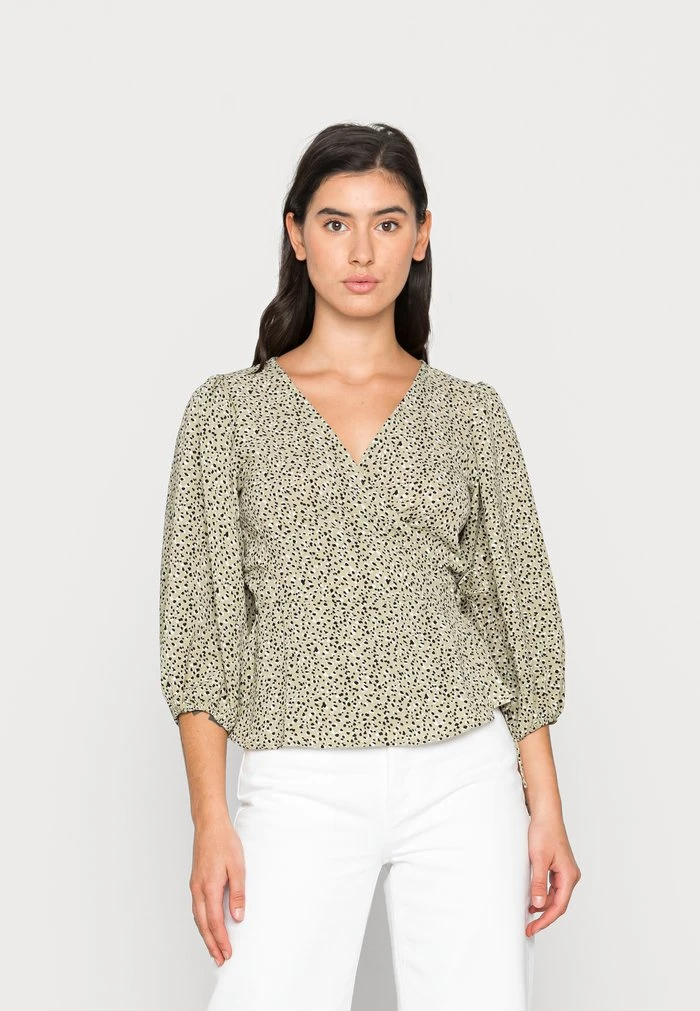 JDYSU WRAP - Blouse - Basil 3 JDYSU WRAP - Blouse - Basil