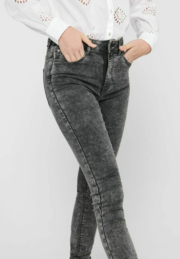 JDY Jeans Skinny - Grey Denim 6 JDY Jeans Skinny - Grey Denim – Image 4