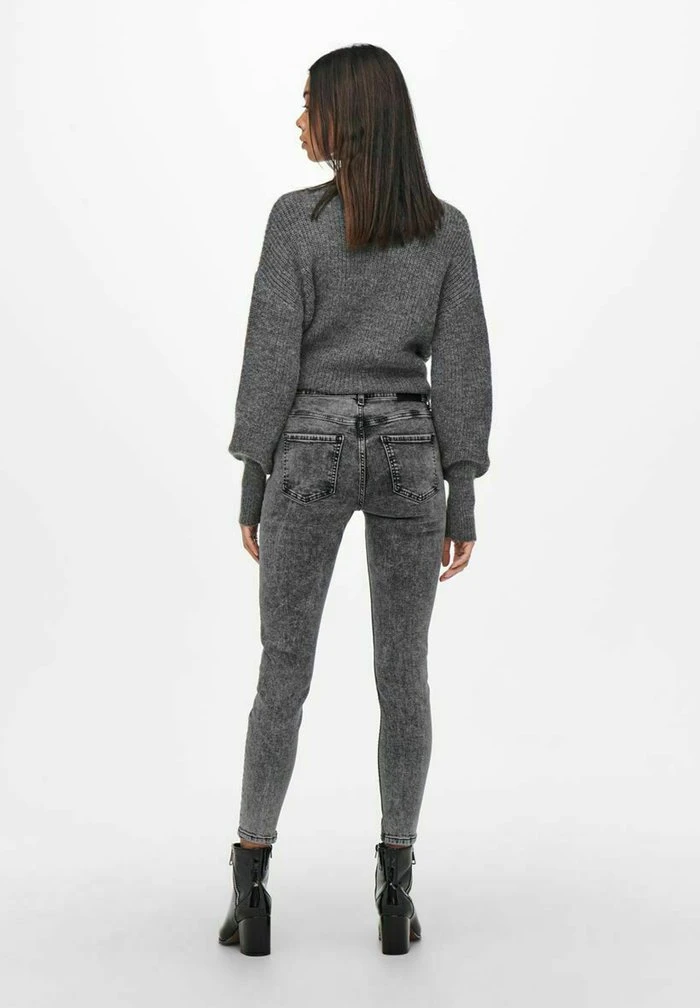 JDY Jeans Skinny - Dark Grey Denim 5 JDY Jeans Skinny - Dark Grey Denim – Image 3