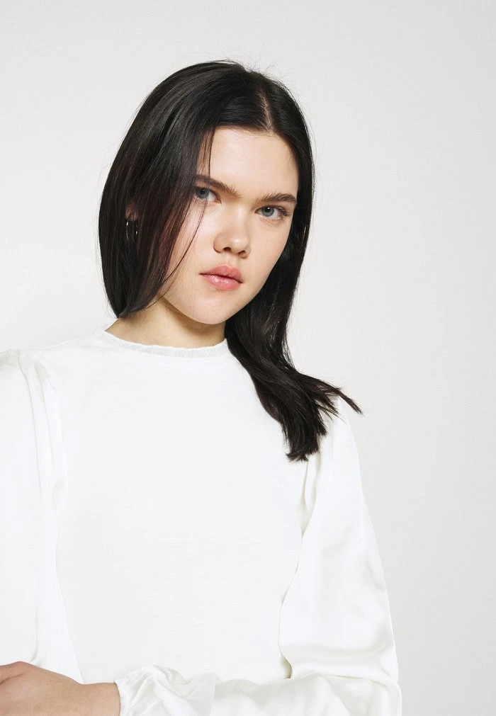 JDYMAGGIE MIX - T-shirt à Manches Longues - Cloud Dancer 6 JDYMAGGIE MIX - T-shirt à Manches Longues - Cloud Dancer – Image 4