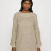 JDYWHITNEY MEGAN BOAT DRESS - Robe Pull - Beige -Promos JDY Boutique f7253bee2f004ee7b0cb0d1c80f096c2