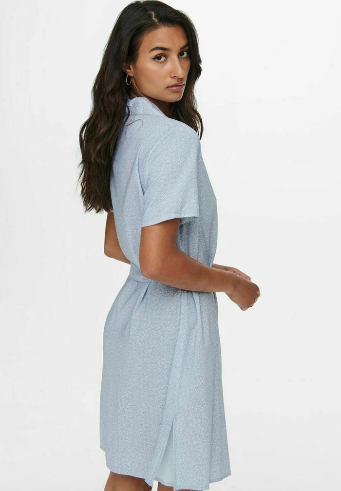 JDY Robe Chemise - Cashmere Blue 6 JDY Robe Chemise - Cashmere Blue – Image 4