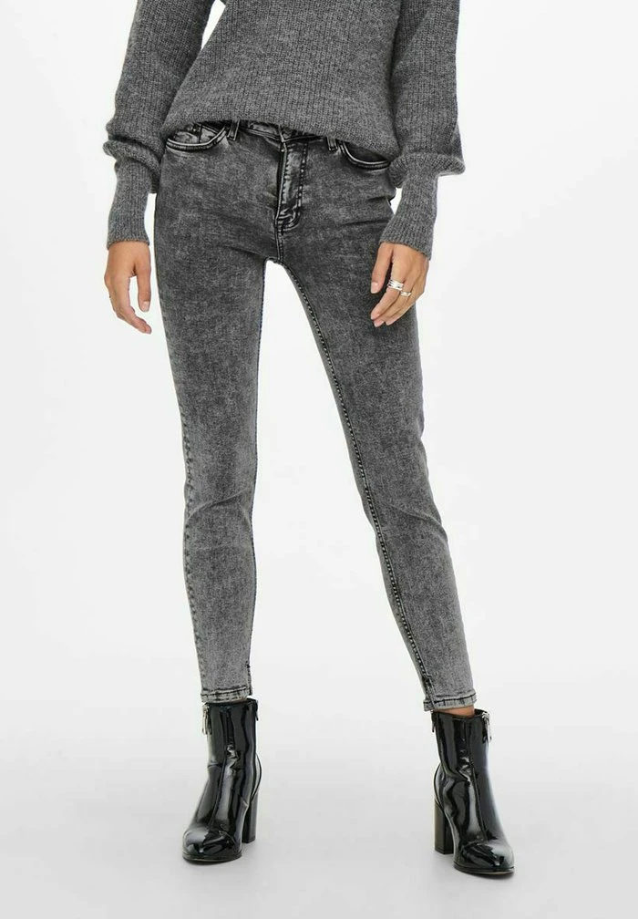 JDY Jeans Skinny - Dark Grey Denim 3 JDY Jeans Skinny - Dark Grey Denim