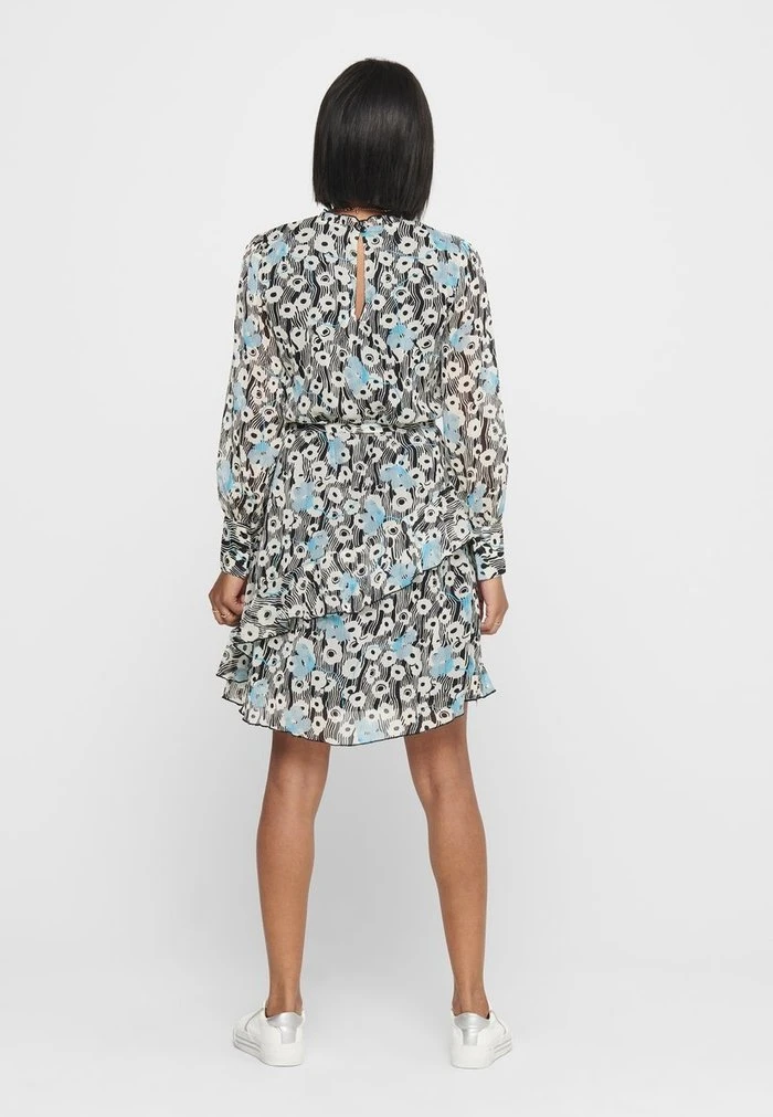 JDY MIT LANGEN ÄRMELN RÜSCHEN - Robe De Jour - Cloud Dancer 5 JDY MIT LANGEN ÄRMELN RÜSCHEN - Robe De Jour - Cloud Dancer – Image 3