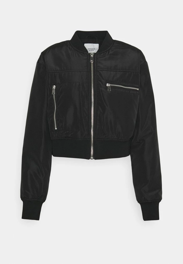 JDYDELTA CROPPED JACKET - Blouson Bomber - Black 7 JDYDELTA CROPPED JACKET - Blouson Bomber - Black – Image 5