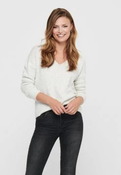 JDY ELANORA - Pullover - Cloud Dancer