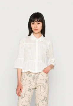 JDYMANHATTAN SHORT - Chemisier - Cloud Dancer