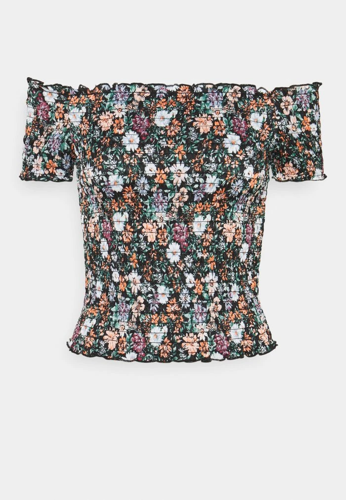 JDYBOA SMOCK - T-shirt Imprimé - Black 3 JDYBOA SMOCK - T-shirt Imprimé - Black