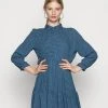 JDYLORA ABOVE KNEE DRESS - Robe Chemise - Captains Blue/black -Promos JDY Boutique ffca6814c6bb429db9ee1345ce4043ba