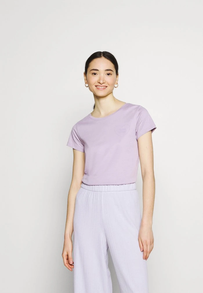 JDYCHICAGO LIFE 2 PACK - T-shirt Imprimé - Lavender Gray 7 JDYCHICAGO LIFE 2 PACK - T-shirt Imprimé - Lavender Gray – Image 5